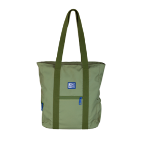 Oxford B-Ready Tote Bag Poliester Reciclado RPET - Asa Larga para Bandolera - Color Verde