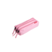 Enri Estuche con 3 Cremalleras  - Color Rosa