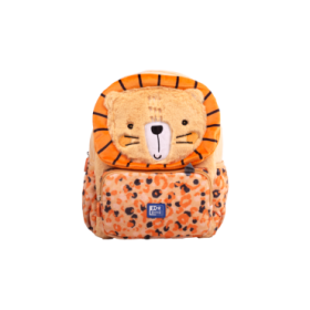 Oxford Kids Mochila Infantil 8.5L Tacto Suave Peluche Surtido Leo Leon - Diseño Adorable de Leon - Tacto Suave y Comodo - Capacidad de 8.5L - Ideal para Niños