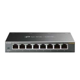 TP-Link Switch Easy Smart - 8 puertos Gigabit - Plug - Play - Carcasa Metalica - Tecnologia Verde