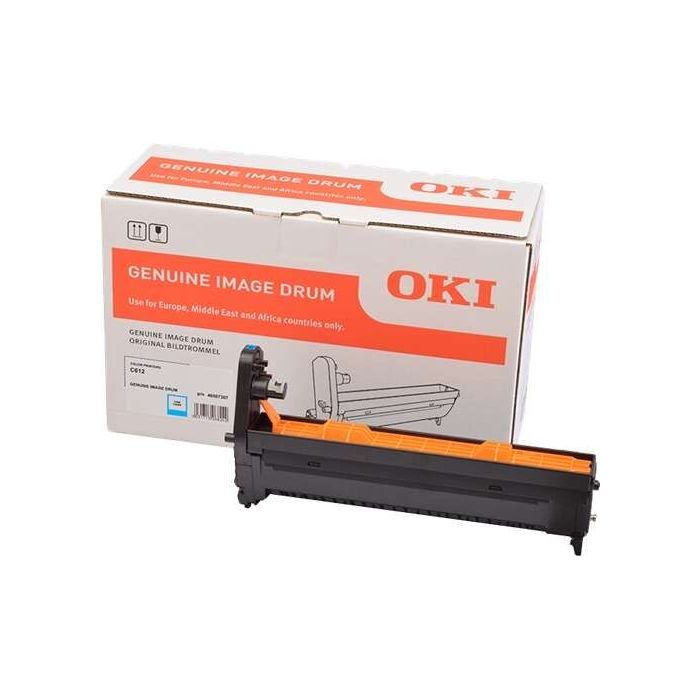 OKI C612 Cyan Tambor de Imagen Original - 46507307 (Drum)