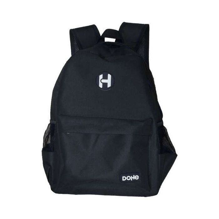 Dohe Serie Icon Mochila Tamaño 30x43x16cm - Bolsillo Exterior y Bolsillo Interior para Tablet - Tirantes Reforzados y Ajustables - Asa Superior - Color Negro