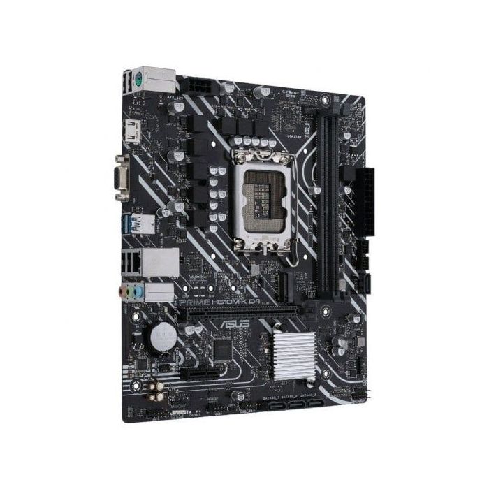 Asus Prime H610M-K D4 Placa Base Intel1700 2x DDR4 - HDMI, M.2, PCIe4.0, 4x Sata III, USB 3.2, MicroATX
