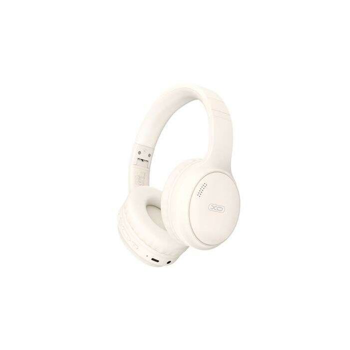 XO Auriculares Bluetooth 5.3 ANC - Altavoz 40mm - Bateria 1000Mah - hasta 115 Horas de Musica - Reduccion de Ruido - Color Blanco