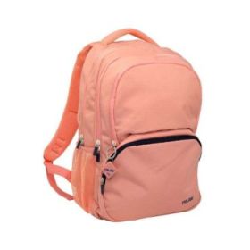 Milan Serie 1918 Mochila Escolar 25L - 3 Bolsillos Delanteros + 2 Bolsillos Laterales - Asas Regulables y Acolchadas - Tamaño 46,5x30x17cm - Color Rosa