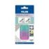 Milan Compact Sunset Afilaborra Compact con 2 Gomas de Borrar - Sacapuntas Doble - Cuchilla de Seguridad - Color Turquesa/Violeta/Rosa