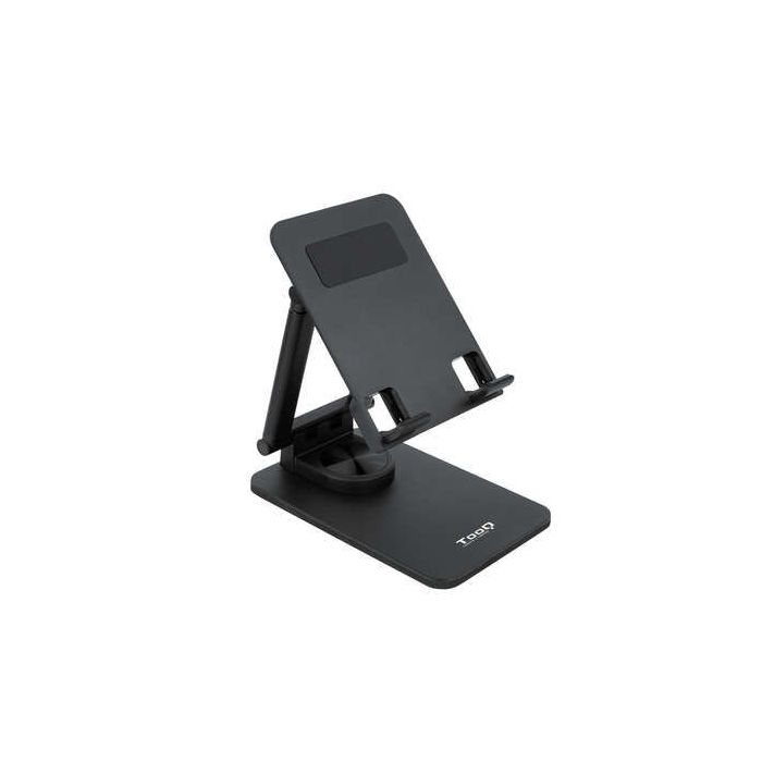Tooq Soporte de Sobremesa Ajustable para Móvil o Tablet de hasta 12.9? - Color Negro