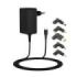 Leotec Cargador Universal para Portatil 45W USB-C Power Delivery 3.0 - 5 Conectores Diferentes - Proteccion de Sobrecarga y Cortocircuito