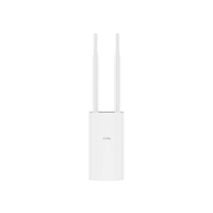 Cudy AP1200-Outdoor Punto de Acceso Inalambrico AC1200 para Exteriores - 2 Puertos Fast Ethernet - Velocidad Wi-Fi de 2,4 GHz, 300 Mbps+5 GHz, 867 Mbps - Proteccion IP66