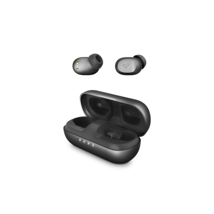 Energy Sistem Auriculares Inalambricos Urban 3 - Inalambricos - Diseño Compacto - Caja de Carga Inalambrica - Color Negro