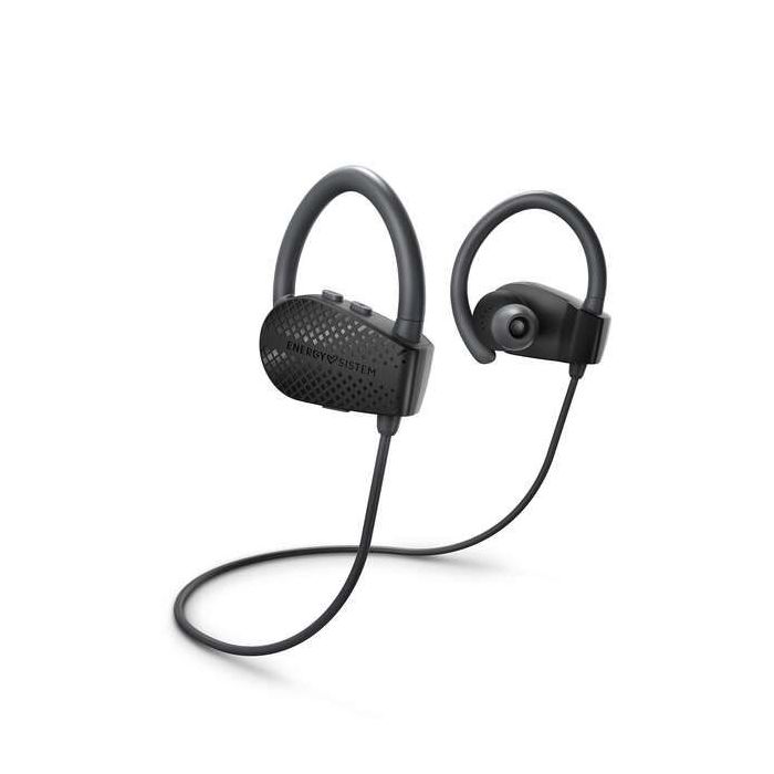 Energy Sistem Auriculares Bluetooth Sport 1+ - Asistente de Voz - Resistente al Sudor - Color Negro