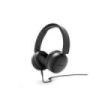 Energy Sistem Auriculares de Diadema - Plastico 100% Reciclado - Cable Extraible - Microfono - Asistente de Voz - Color Negro