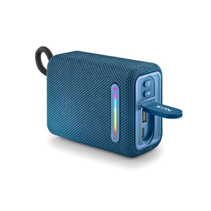 NGS Roller Furia 1 Altavoz Bluetooth 15W TWS - Autonomia hasta 9h - Resistencia al Agua IPX6 - Color Azul