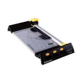Fellowes Cizalla de Rodillo para uso Moderado - Longitud de Corte 380mm - Capacidad de Corte para 10 Hojas (80 Gr) - Mecanismo de Corte con Sistema de Seguridad