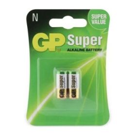 GP Batteries Super Alcalina Pack de 2 Pilas Alcalina N LR-01 1.5V
