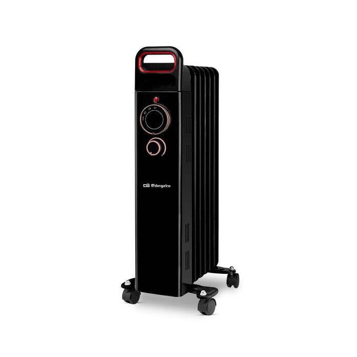 Orbegozo RUN 1500 Radiador de Aceite Eficiente - Potente y Silencioso - Proteccion contra Sobrecalentamiento y Antivuelco - Facil de Transportar - Diseño Atractivo