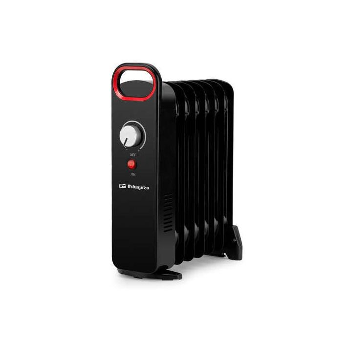 Orbegozo RO 1030 Radiador de Aceite Junior - Potencia Maxima 1000W - Termostato Regulable - Proteccion contra Sobrecalentamiento - Compacto y Seguro