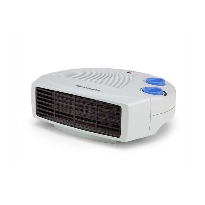 Orbegozo FH 5008 a Calefactor Horizontal - Potencia 2000W - 2 Posiciones de Calor - Termostato Regulable - Proteccion contra Sobrecalentamiento - Funcion Ventilador