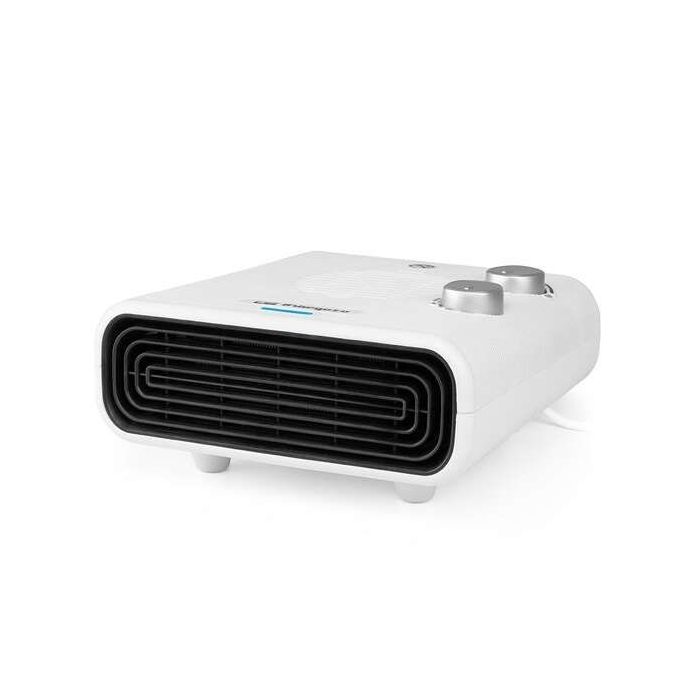 Orbegozo FH 5143 Calefactor Potente y Seguro - 2200W de Potencia - 3 Posiciones de Funcionamiento - Modo Ventilador - Diseño Horizontal Estable - Proteccion contra Sobrecalentamiento