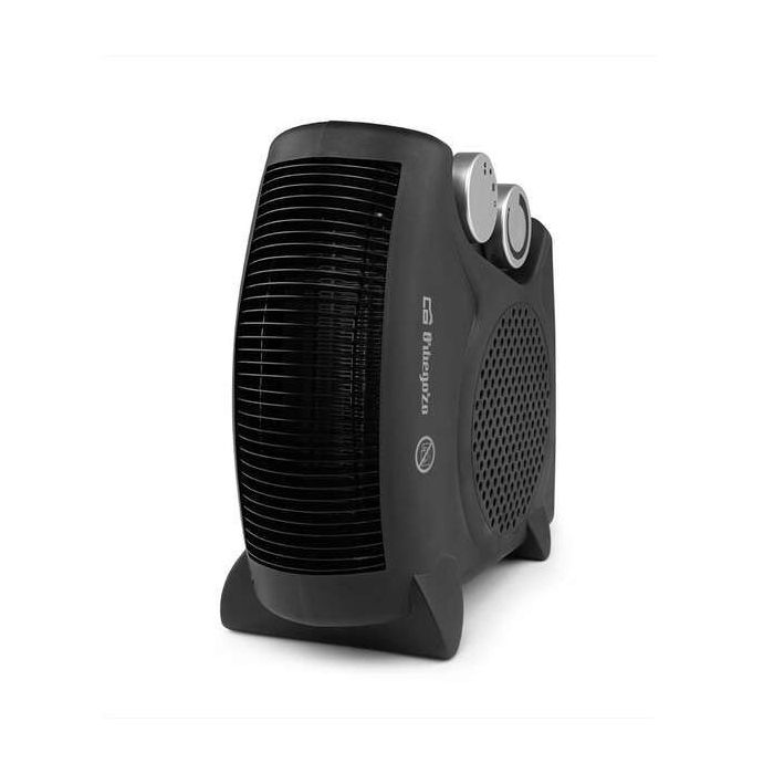 Orbegozo FH 5140 Calefactor 2 en 1 - Potencia 2000W - Selector Rotativo 3 Posiciones - Funcion Ventilador - Asa Transporte - Proteccion Sobrecalentamiento