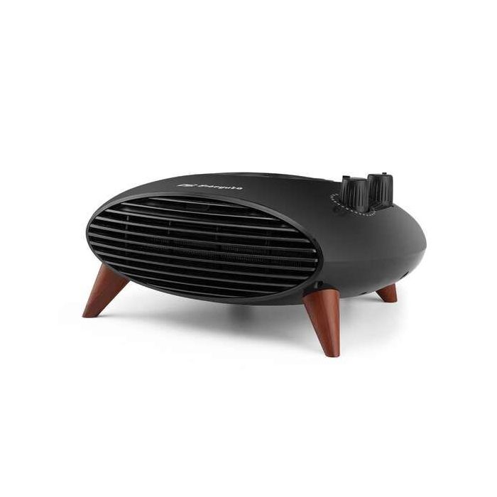 Orbegozo FH 5134 Calefactor Elegante y Funcional Calefactor con Selector Rotativo de Posiciones - Potencia de 2000W - Funcion Ventilador de Aire Frio - Termostato Regulable