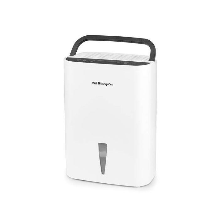 Orbegozo DH 650 Deshumidificador Compacto - Control Tactil - Panel Led - Modo Purificador - Temporizador 24H - Modulo Termo-Electrico - Deposito 2.5L