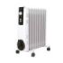 Orbegozo RH-2500 Radiador de Aceite Compacto y Potente - Potencia de 2500W - Elementos de Alta Inercia Termica - Termostato Regulable - Seguro y Silencioso