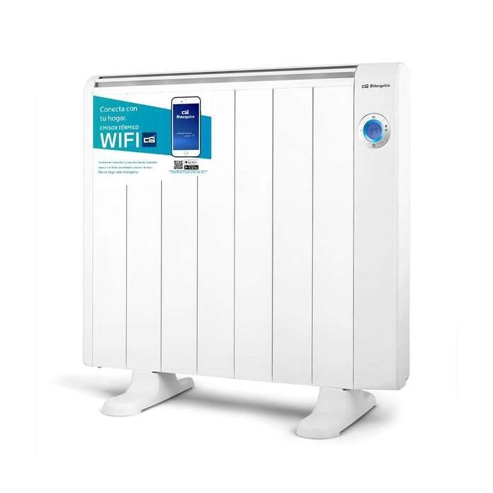 Orbegozo RRW-1300 Wifi Emisor Termico Inteligente - Control por Voz - Deteccion de Ventanas Abiertas - Programacion Diaria y Semanal - 3 Modos de Funcionamiento - Seguridad Infantil