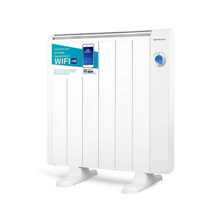 Orbegozo RRW-1000 Emisor TermicoWifi RealWarm Elements - Control por Voz - Programacion Diaria y Semanal - Deteccion de Ventanas Abiertas - Auto-Regulacion de Potencia - Display Digital LCD