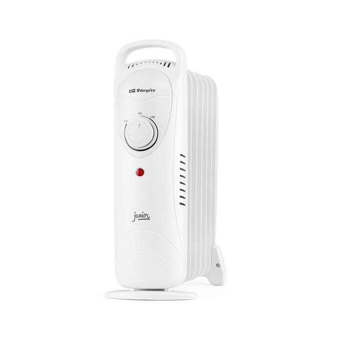 Orbegozo RO 1020 Radiador de Aceite Junior Compacto - Potente y Seguro - Termostato Regulable - Bajo Consumo - Facil de Transportar - Ideal para Espacios Reducidos