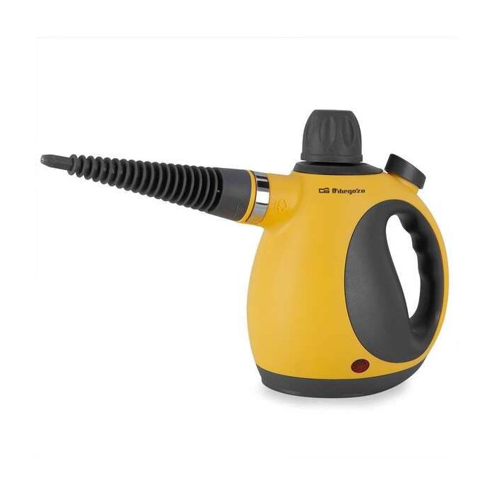 Orbegozo Vaporetino LV 3580 Limpiador a Vapor - Potente y Eficaz para un Hogar Saludable - Presion de Agua 2.6 - 3.2 Bar - Potencia 1050W - Deposito 350ml - 9 Accesorios Incluidos - Cable 3 Metros