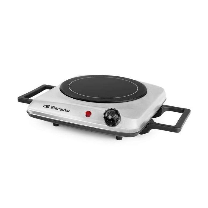 Orbegozo PCE 4050 Placa Vitroceramica Portatil - Manten la Comida Caliente en Cualquier Lugar - Compatible con Todo Tipo de Materiales - Potencia de 1200W - Facil de Regular con Termostato