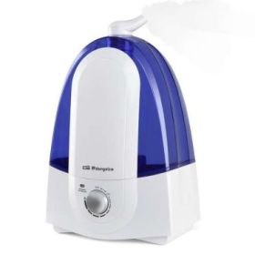 Orbegozo HU 2050 Humidificador Ultrasonico - Regula Humedad y Purifica el Aire - Silencioso - Vapor Frio - Autonomia 17H - Capacidad 52L - Doble Salida Ajustable - Potencia 30W