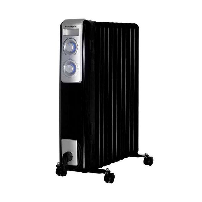 Orbegozo RN-2500 Radiador de Aceite Potente y Moderno - Potencia Maxima 2500W - 11 Elementos Calorificos - 3 Potencias de Calor - Termostato Regulable - Proteccion contra Sobrecalentamiento