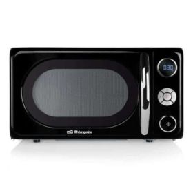 Orbegozo MIG 2044 Microondas Multifuncion Retro - Potencia 1000W - Grill 900W - Capacidad 20L - 10 Niveles de Potencia - Temporizador Digital - Diseño Vintage Años 60