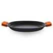 Orbegozo PDA Paellera de Aluminio Fundido - Versatilidad y Seguridad en la Cocina - Asas de Silicona - Antiadherente Libre de Pfoa - Apta para Todo Tipo de Fuegos - 4.3L de Capacidad