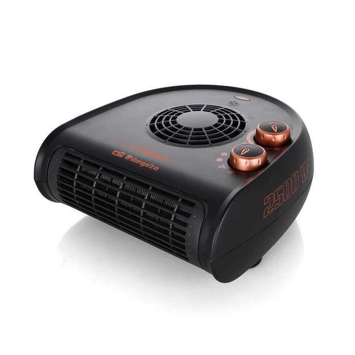 Orbegozo FH 5030 Calefactor Confort Calor Instantaneo y Ventilador de Aire Frio - Potencia Maxima 2500W - Selector Rotativo de 3 Posiciones - Termostato Regulable