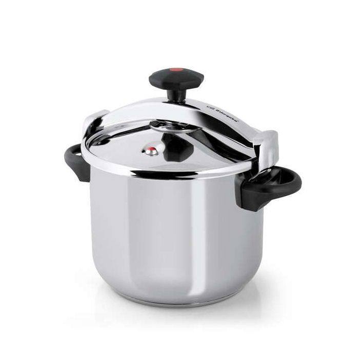 Orbegozo HPL 6070 Olla a Presion Clasica - Tecnologia y Seguridad Garantizadas - Sistema de Cierre Progresivo - Triple Seguridad - Apta para Todo Tipo de Fuegos