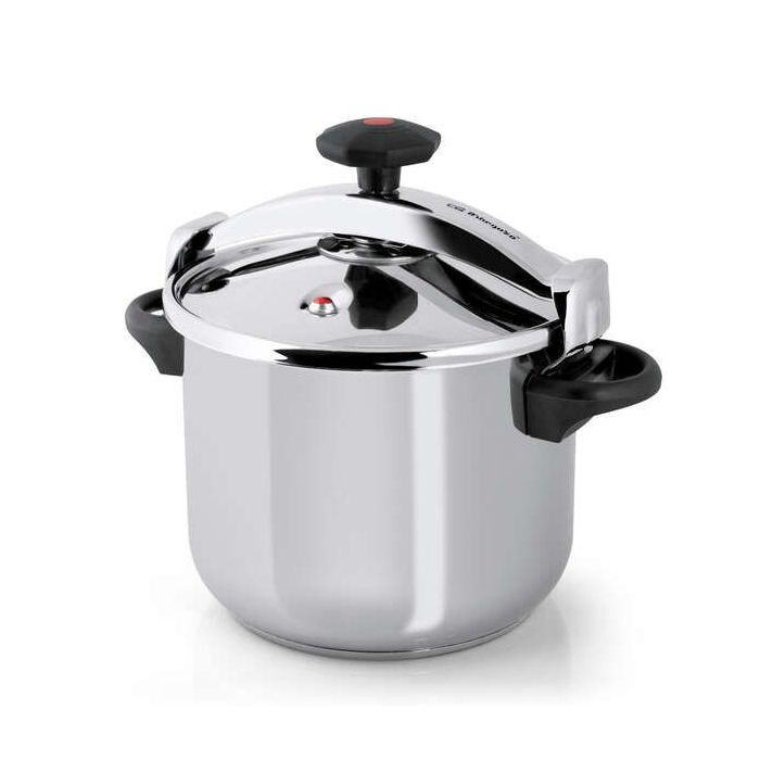 Orbegozo HPL 4070 Olla Clasica a Presion - Seguridad y Practicidad Garantizadas - Capacidad de 4 Litros - Regulacion de Presion Interna - Fondo Apto para Todo Tipo de Fuegos