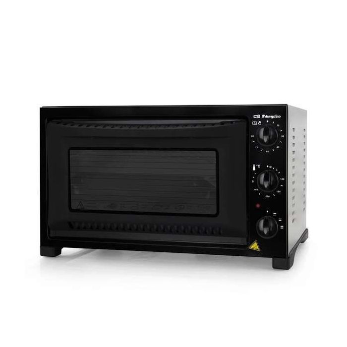 Orbegozo HO 321 Horno Electrico de Sobremesa Multifuncional - Potente y Versatil para Cocinar con Precision - Grill para Carnes Asadas Perfectas - Temporizador y Selector de Temperatura