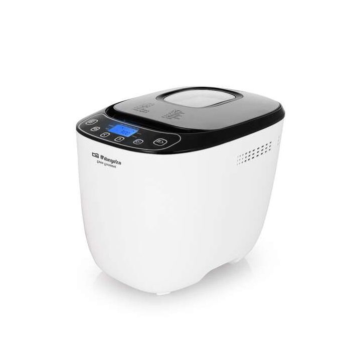 Orbegozo MHP 3500 Panificadora Automatica - Haz Pan Casero Facil y Rapido - Potencia 550W - 12 Programas de Coccion - Tamaño de Pan de 0.7kg a 1kg - Temporizador de 13 Horas
