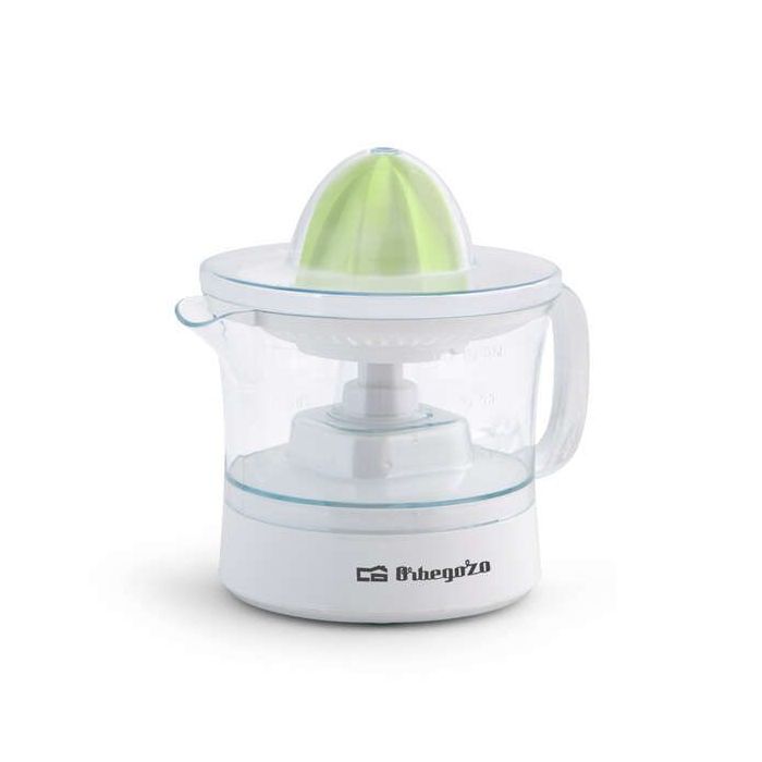 Orbegozo EP 1510 Exprimidor de Zumo Practico y Potente - Potencia 25W - Capacidad 0.5L - Proteccion Aroma - Rotacion Bidireccional - Accesorios Lavables - Funcion Automatica