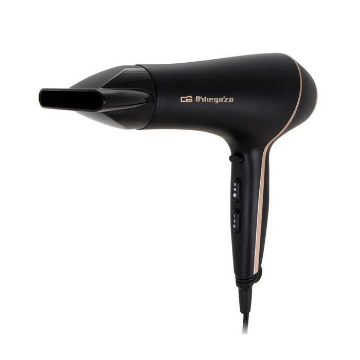 Orbegozo SE 2065 Secador de Pelo Profesional - Tecnologia y Confort para un Resultado Impecable - 3 Niveles de Temperatura y 2 Velocidades - Proteccion contra Sobrecalentamiento