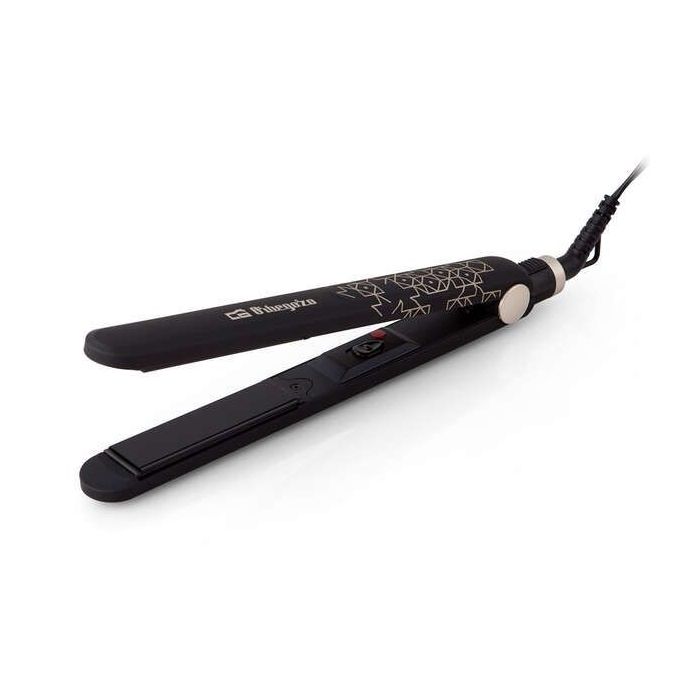 Orbegozo Plancha de Pelo Ceramica Profesional - Resultados Rapidos y Seguros - Diseño Ergonomico y Compacto - Cable Giratorio de 180cm - Potencia 35W