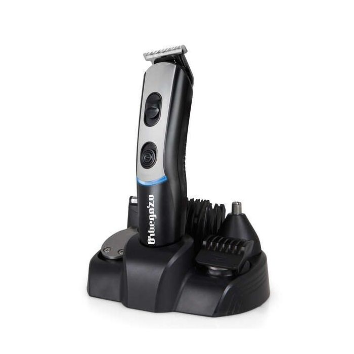 Orbegozo CTP 1840 Cortapelos Multifuncional - 7 en 1 para Cabello - Nariz y Barba - Recargable y con Opcion de Uso con Cable - Incluye Accesorios y Adaptador de Carga - Practico y Versatil