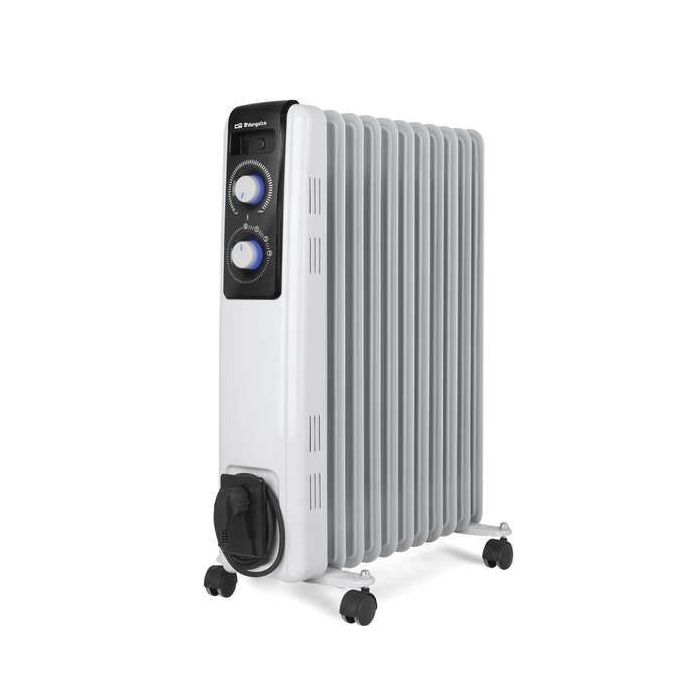 Orbegozo RF Radiador de Aceite Confort Series - Potencia Ajustable - Alta Inercia Termica - Seguro y Silencioso - Facil de Transportar - Diseño Moderno