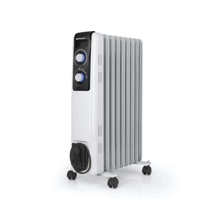 Orbegozo RF Radiador de Aceite Confort Total - Potencia Ajustable - Diseño Moderno y Elegante - Alta Inercia Termica - Facil de Transportar - Seguro y Silencioso