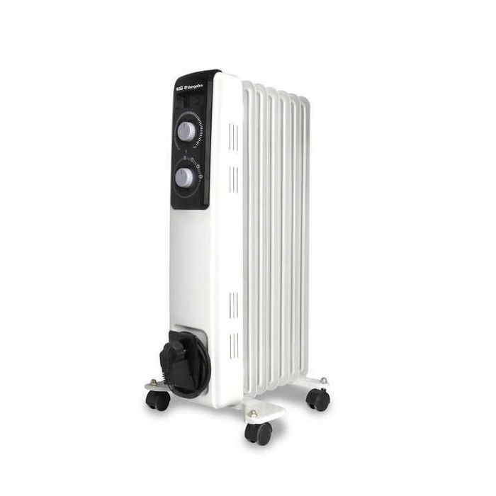 Orbegozo RF Radiador de Aceite Confort Series - Potencia Ajustable - Diseño Elegante - Alta Inercia Termica - Facil Manejo y Transporte - Seguridad Garantizada