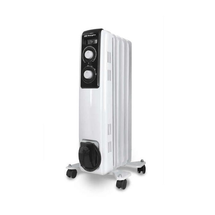 Orbegozo RF Radiador de Aceite Confort - Potencia Ajustable - Diseño Moderno - Facil de Transportar - Seguro y Silencioso