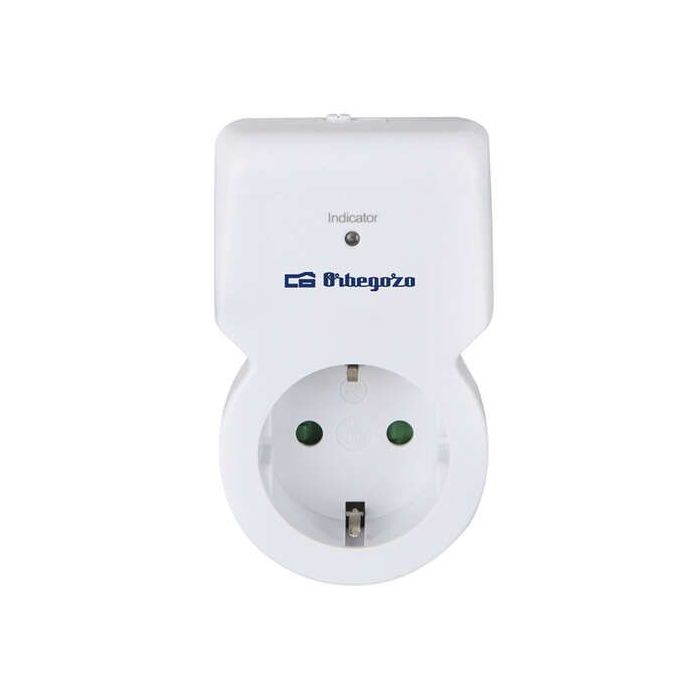 Orbegozo Pg 30 Enchufe Inalambrico con Mando a Distancia - Controla tus Dispositivos a Distancia - 4 Frecuencias Posibles - Alcance Maximo 30 Metros - Facil de Usar - Potencia Maxima 3600W